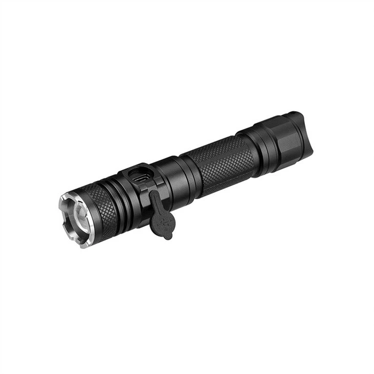Zoomable Rechargeable Aluminium Flashlight DEALER