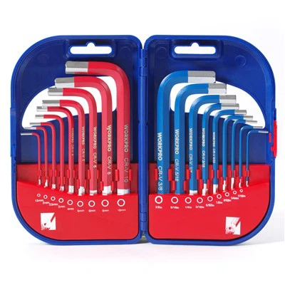 18PC ショートアーム六角レンチセット