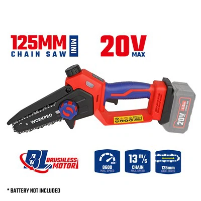 20V 5" ブラシレス チェーンソー