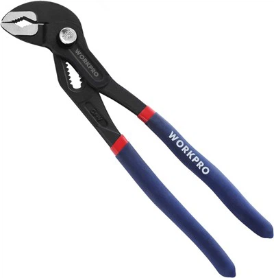 WORKPRO 180MM ( 7 インチ) クイック調整硬化ジョーウォーターポンププライヤー
