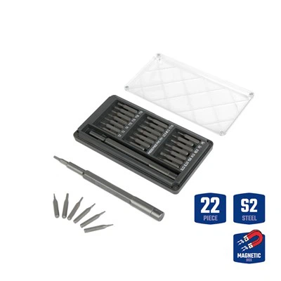 WORKPRO 21PC 精密ドライバーセット アルミハンドル付き