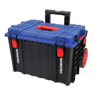 WORKPRO プラスチック スタッカブル トロリー ケース