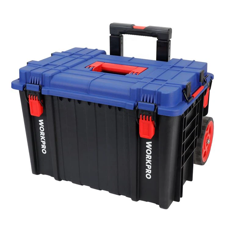 WORKPRO プラスチック スタッカブル トロリー ケース